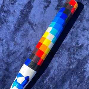 White 2023 DeMarini Prism+ Composite Bat (-11) Composite 22 oz 33" (Used)