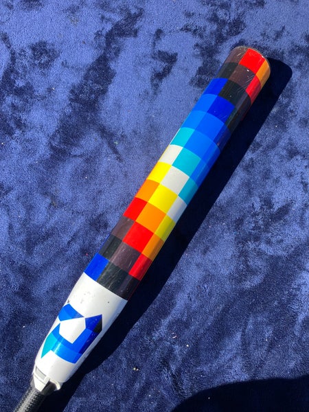 White 2023 DeMarini Prism+ Composite Bat (-11) Composite 22 oz 33" (Used)