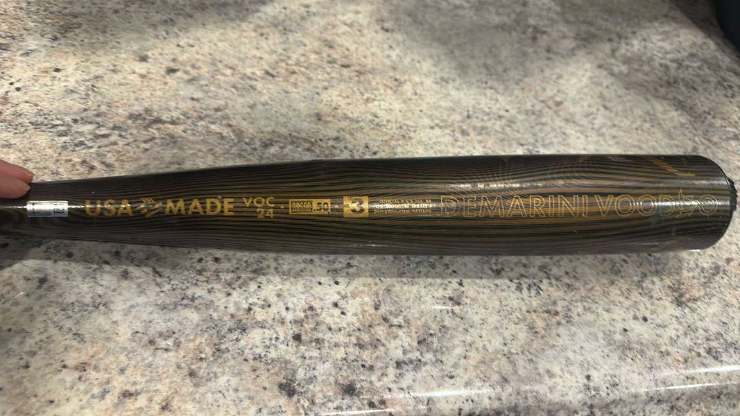 2024 DeMarini Voodoo One Alloy BBCOR Certified Bat (-3) 30 oz 33" (Used)
