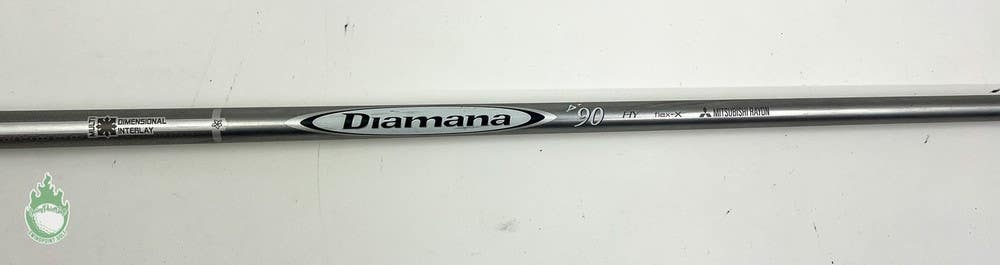 Used Mitsubishi Rayon Diamana D+ 90 Stiff Graphite Hybrid Shaft .370 Tip 39"