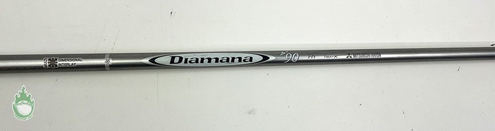 Used Mitsubishi Rayon Diamana D+ 90 Stiff Graphite Hybrid Shaft .370 Tip 39"