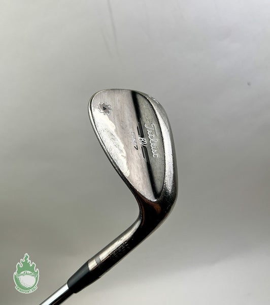 Used Titleist Vokey SM7 M Grind Chrome Wedge 54*-08 Stiff Flex Steel Golf Club