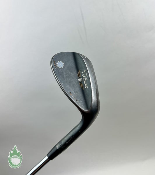 Used Titleist Vokey SM5 M Grind Steel Jet Black Wedge 60*-08 Stiff Flex Steel