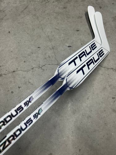 2 PACK 25” Paddle Senior True Hzrdus 9x4 Regular Goalie Stick NHL (New)