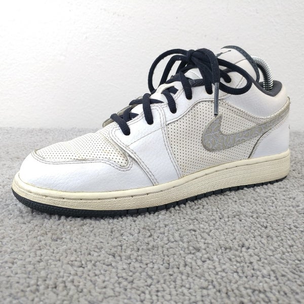 Nike Air Jordan 1 Phat Low Anthracite Big Kids Boys Size 6Y Shoes 338146-110