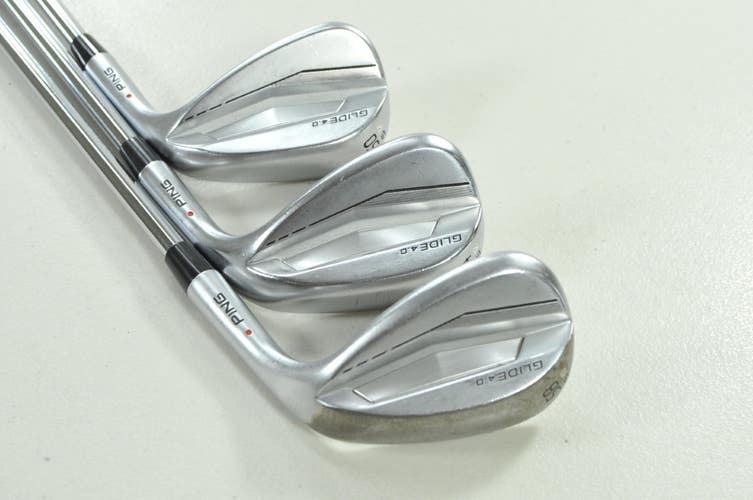 Ping Glide 4.0 50*, 54*, 58* Wedge Set Right AWT 2.0 Stiff Flex Steel # 205898