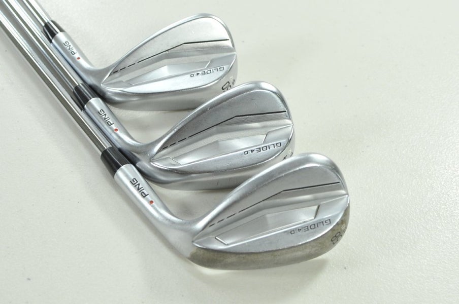 Ping Glide 4.0 50*, 54*, 58* Wedge Set Right AWT 2.0 Stiff Flex Steel # 205898