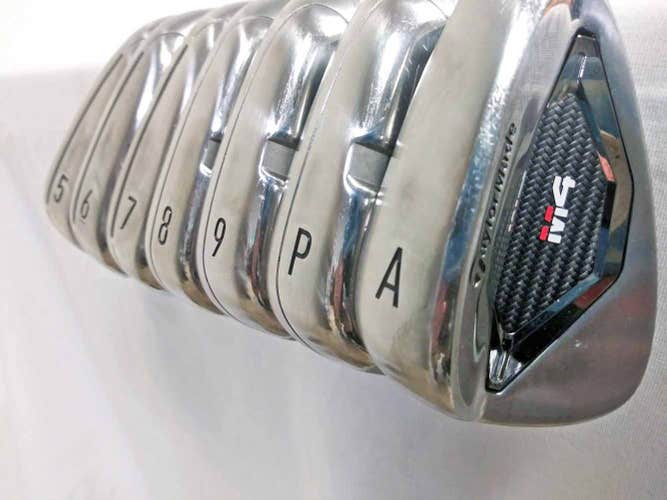 Taylor Made M4 2021 Iron Set 5-PW+AW (Steel KBS Max 85 Regular) Golf Clubs