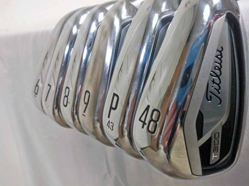 Titleist T300 Irons Set 6-PW+AW (Steel AMT Red, Regular) 2021 Golf Clubs