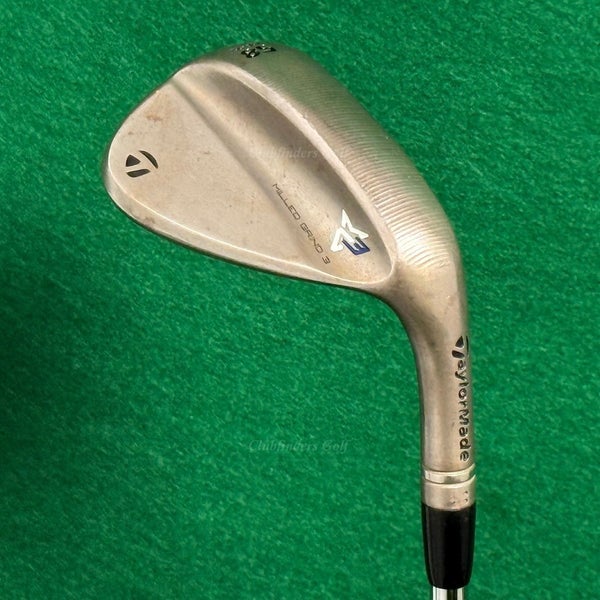 TOUR ISSUE TaylorMade Milled Grind 3 MG3 Raw 58-HB12 58 Lob Wedge Modus 3 Stiff