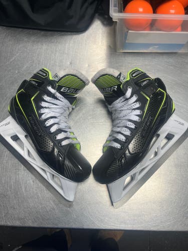 2021 Bauer GSX Hockey Goalie Skates Regular Width Size 6.5 (Used)