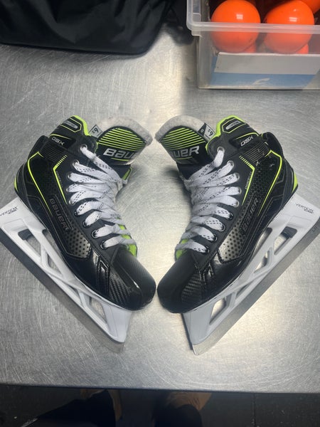 2021 Bauer GSX Hockey Goalie Skates Regular Width Size 6.5 (Used)