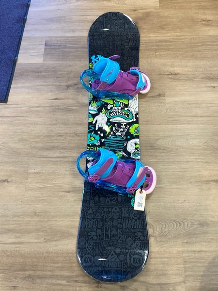 K2 Warning Snowboard With Bindings 137 cm (Used)