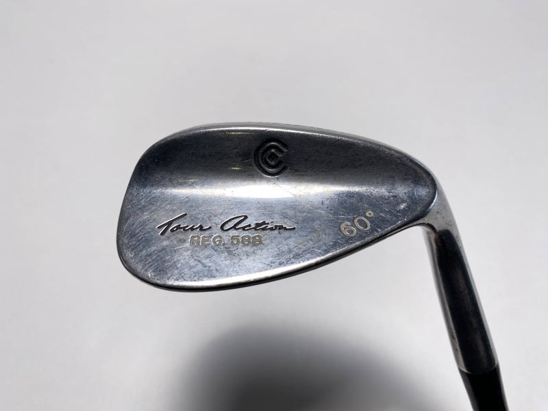 Cleveland 588 Chrome Lob Wedge LW True Temper Dynamic Gold Wedge Steel Mens RH