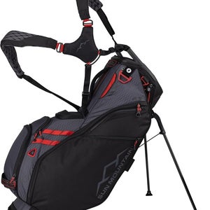 Sun Mountain 4.5LS VLO 14-Way Golf Stand Carry Bag Color: Black/Steel/Red