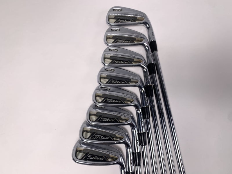 Titleist 710 AP2 Iron Set 4-PW+GW True Temper Dynamic Gold S300 Stiff Mens RH