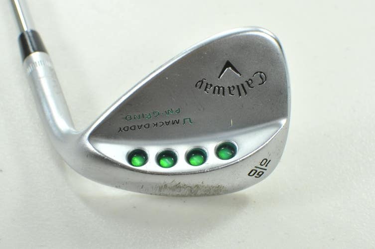 Callaway Mack Daddy PM Grind 60*-10 Wedge Right KBS Tour-V Steel # 205576