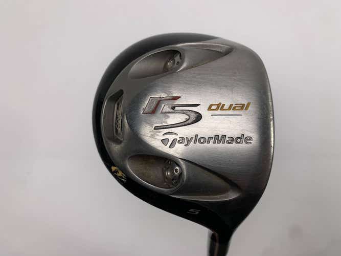 TaylorMade R5 Dual 5 Fairway Wood 18* MAS2 Stiff Graphite Mens RH