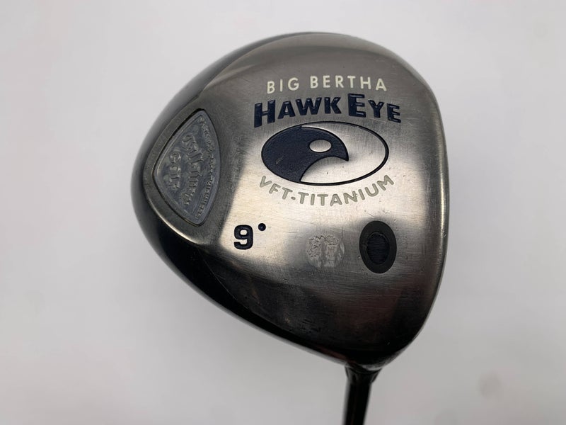 Callaway Hawkeye VFT Driver 9* Big Bertha System 60 Firm Graphite Mens RH