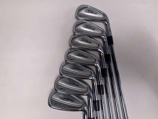 Titleist 716 CB Iron Set 4-PW KBS Tour Stiff Steel Mens RH