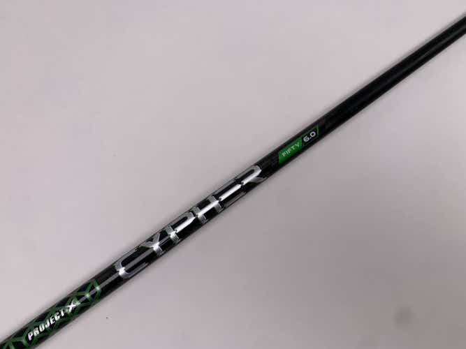 Project X Cypher Fifty 6.0 50g Stiff Graphite Fairway Wood Shaft 42.25"-PXG