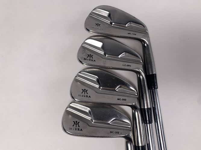 Miura MC-502 Iron Set 7-PW OBAN CT-115 Stiff Steel Mens RH