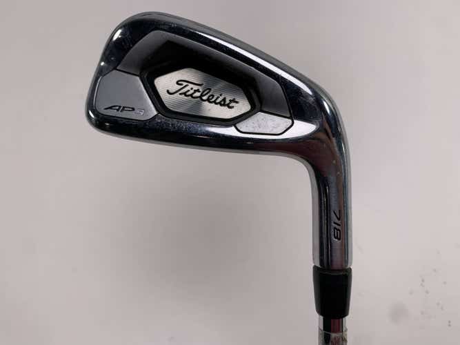 Titleist 718 AP3 Single 6 Iron True Temper AMT Black S300 Stiff Steel Mens RH