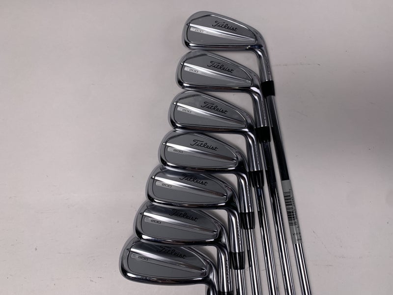 Titleist T200 2023 Iron Set 5-PW+GW True Temper AMT R300 Black Regular RH NEW