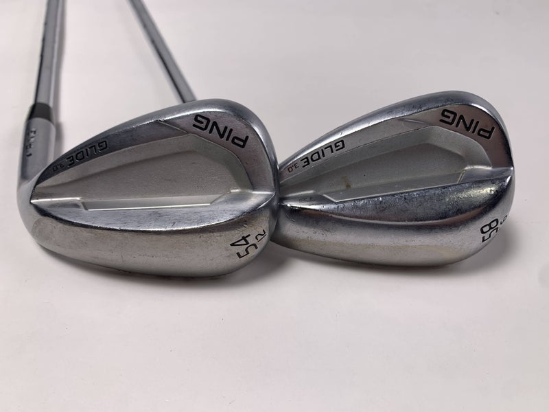 Ping Glide 3.0 Wedge Set 54* 12 | 58* 6 Black Dot Z-Z115 Wedge Steel Mens RH
