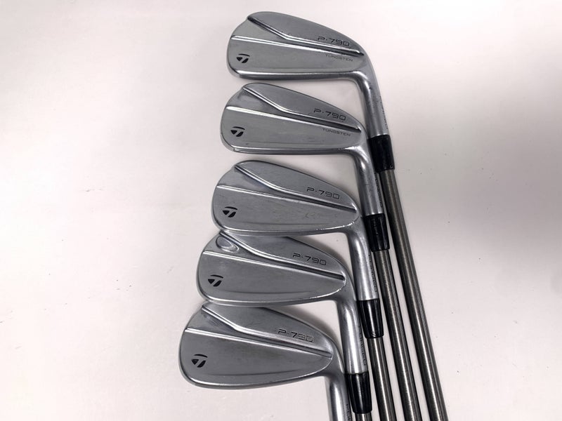 TaylorMade P790 2021 Iron Set 6-PW AeroTech SteelFiber i110 CW Stiff Mens RH
