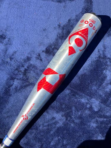 2022 DeMarini The Goods One Piece Alloy Bat USSSA Certified (-8) Alloy 23 oz 31" (Used)