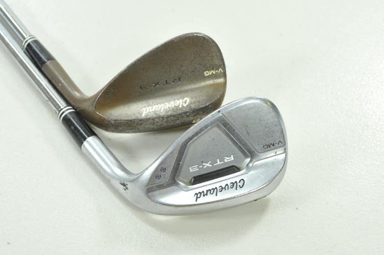 Cleveland RTX-3 Tour Satin/Raw 54*, 58* Wedge Set Right DG Steel # 205875