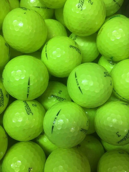 Titleist Yellow AVX.....50 Premium AAA Used Golf Balls