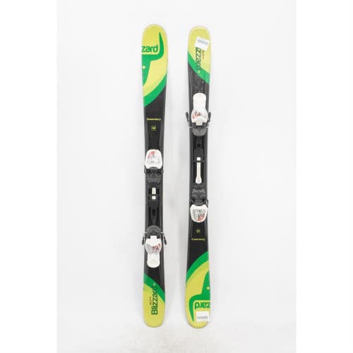 Blizzard Gunsmoke Jr. Twin Tip Skis with Bindings - 119 cm Used