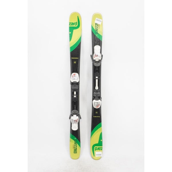 Blizzard Gunsmoke Jr. Twin Tip Skis with Bindings - 119 cm Used