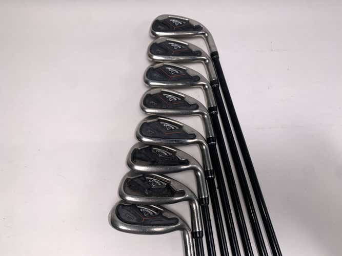Callaway FT Iron Set 4-PW+SW Regular Graphite Mens RH - Damaged