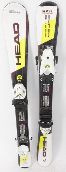 Head SuperShape Team Era 2.0 Kids Skis with Bindings - 97 cm Used