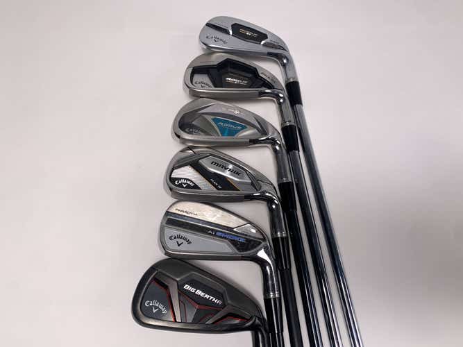 Callaway Fitting Irons Golf Club Wholesale Lot of 6 irons