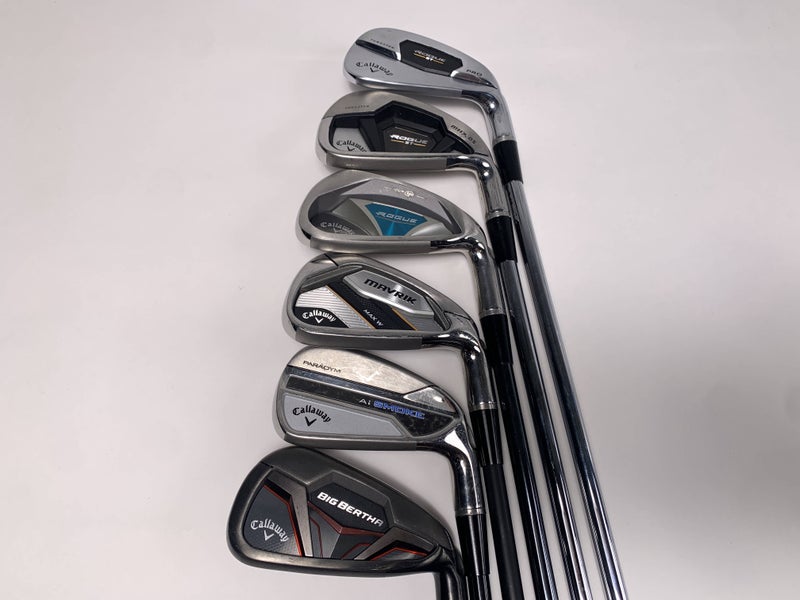 Callaway Fitting Irons Golf Club Wholesale Lot of 6 irons