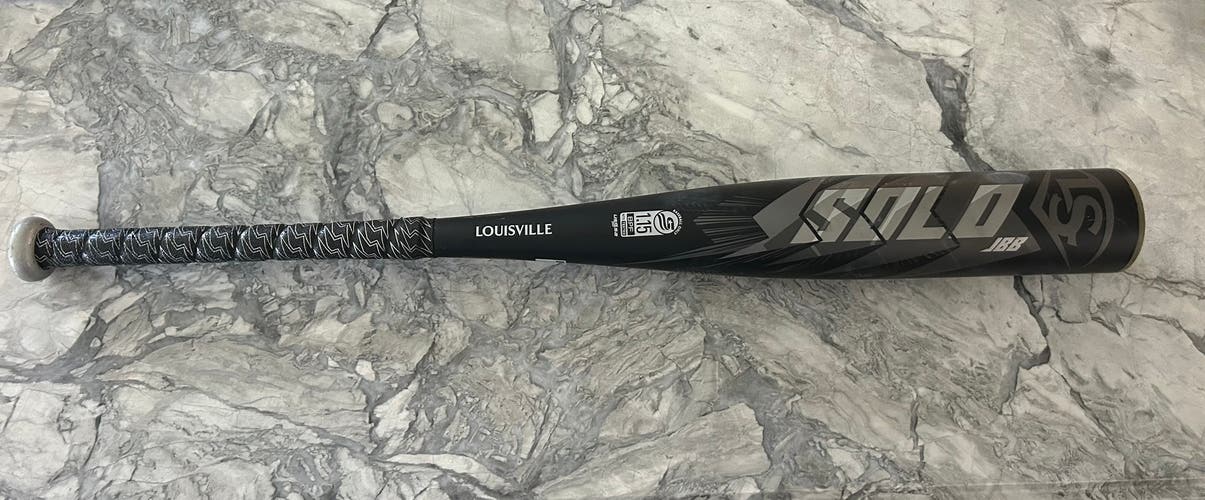 2021 Louisville Slugger Solo Alloy USSSA Certified Bat (-10) 18 oz 28" (Used)