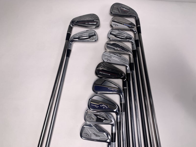 Callaway Fitting Iron Lot Golf Club Wholesale Lot of 12 irons