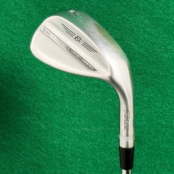 Titleist Vokey SM10 Chrome 58-6K 58 Lob Wedge Vokey Design Steel Wedge Flex