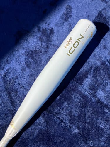 2024 Rawlings Icon Composite Bat USSSA Certified (-8) Composite 21 oz 29" (Used)