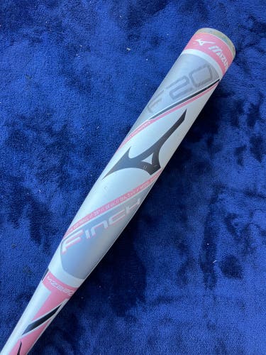 White 2020 Mizuno F20 Alloy Bat (-13) Alloy 16 oz 29" (Used)