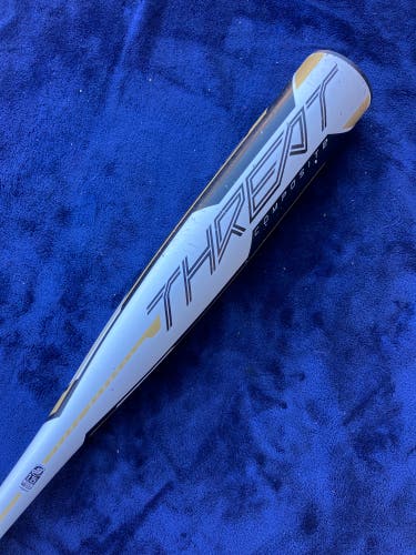 2020 Rawlings Threat Composite Bat USSSA Certified (-12) Composite 18 oz 30" (Used)