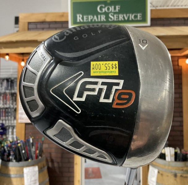 Callaway Golf FT9 10 Driver 44.5" FUJIKURA T45 Stiff Flex Graphite USED