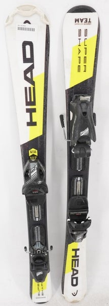 Head SuperShape Team Era 2.0 Kids Skis with Bindings - 107 cm Used