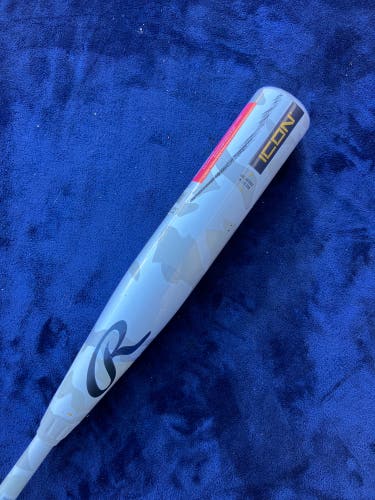 2025 Rawlings Icon Composite Bat USSSA Certified (-5) Composite 26 oz 31" (New)