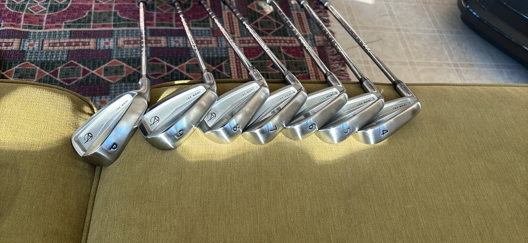 Takomo 201 iron set stiff flex kbs tour shaft