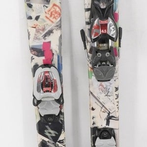 Volkl Bridge Twin Tip Kids Skis with Bindings - 128 cm Used